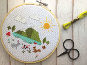 Great Outdoors Embroidery Kit from Spot Colors