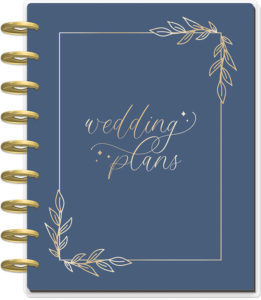 Wedding Plans from The Happy Planner