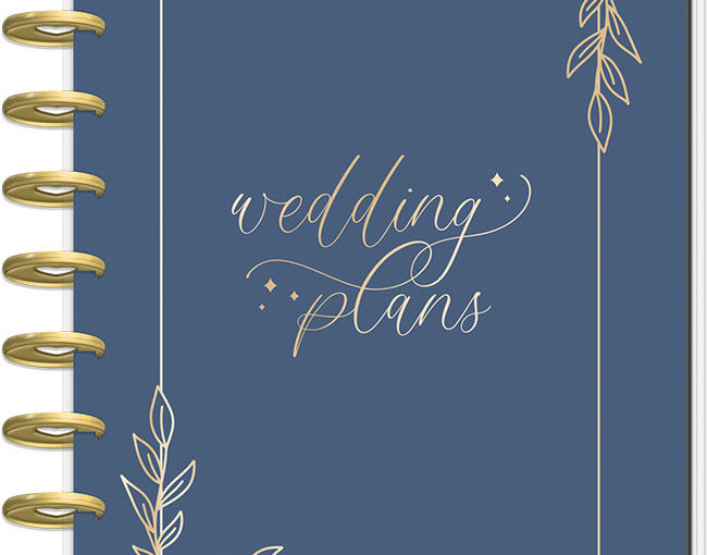 Wedding Plans from The Happy Planner