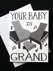 Baby Grand Card