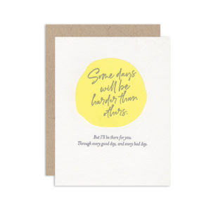 Hard Days Card 
															/ KB Paperie							