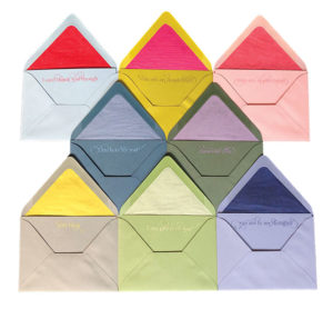 Notes with envelopes