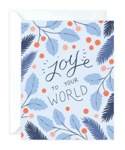 Joy to Your World Card 
															/ Paper Raven							