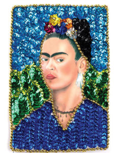 Frida Kahlo Patch 
															/ Viva Greetings							