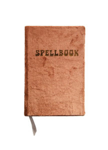 Spellbook covered in velvet 
															/ Printfresh							