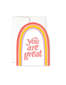 You Are Great Card