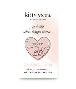 Enamel Pin 
															/ Kitty Meow							