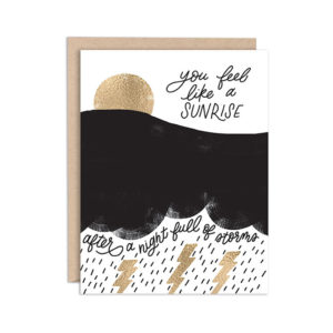 Sunrise After Storms Card 
															/ Whimsy and Wild							