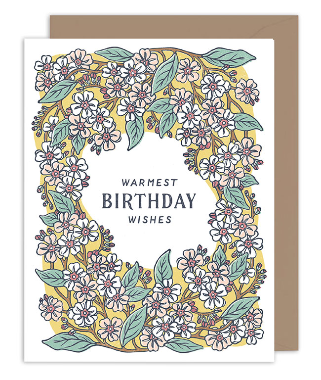 Birthday Card 
															/ Root & Branch Paper Co.							