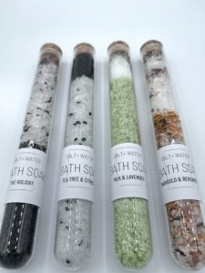 Salt + Water Company's bath and body products