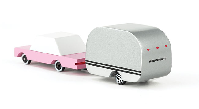 Pink Sedan and Airstream from Candylab