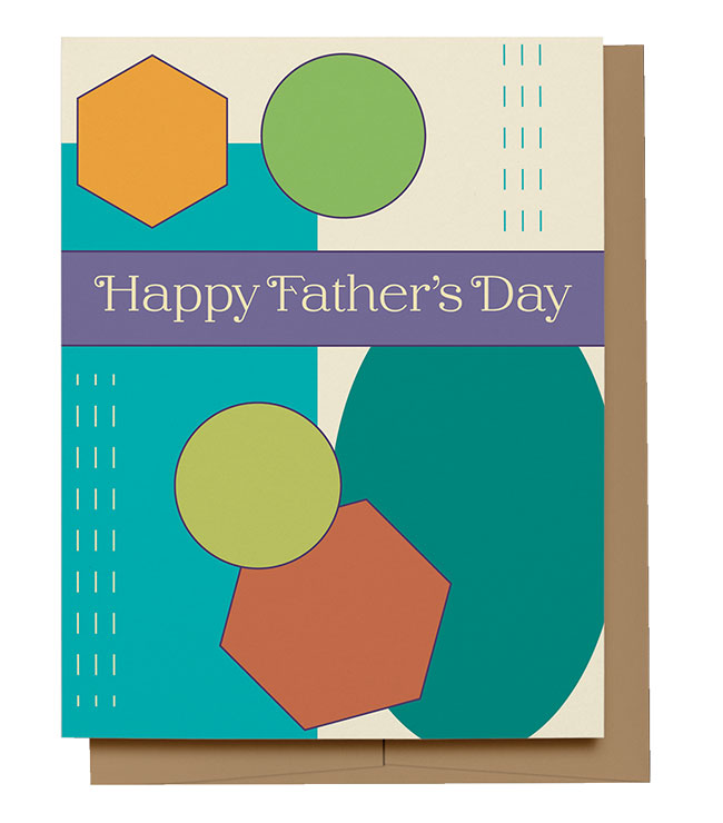 Happy Father's Day Card 
															/ Lisa Blake Designs							