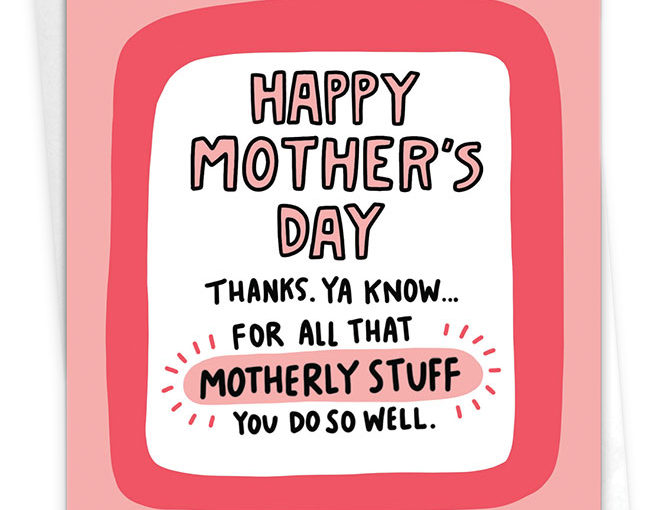 Mother's Day Card from NobleWorks