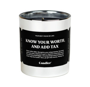 Know Your Worth Candle from Ryan Porter