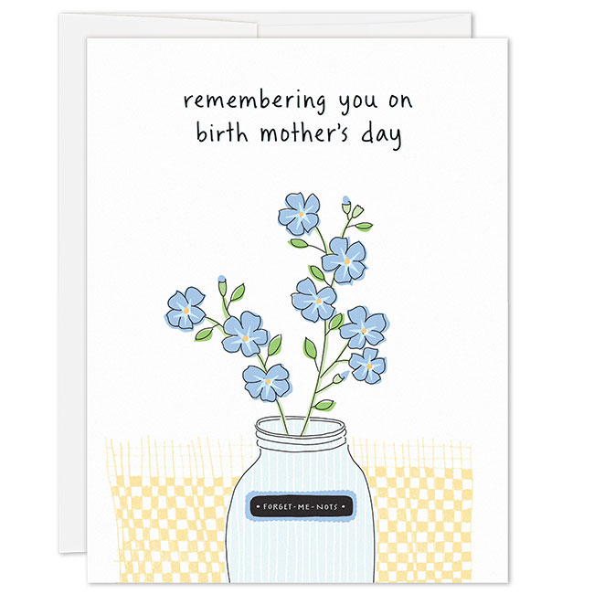 Birth Mother's Day Card 
															/ Tiny Type Studios							