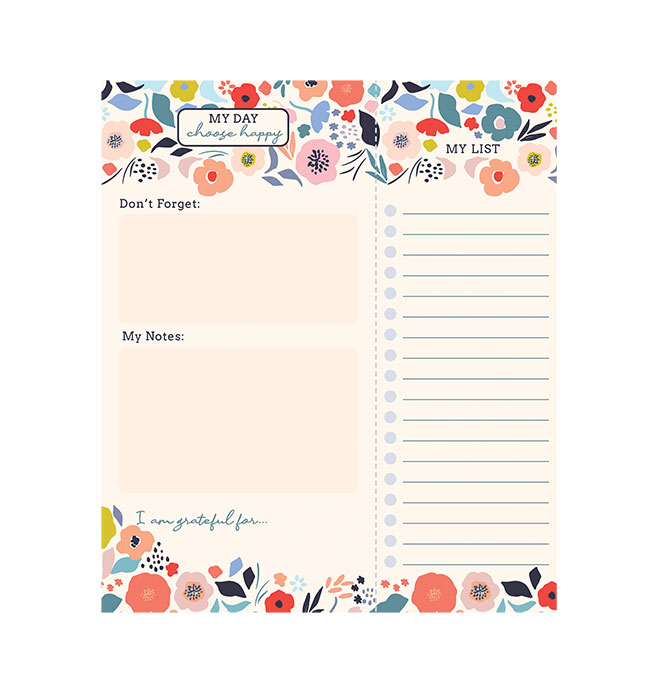 Choose Happy Daily Planner