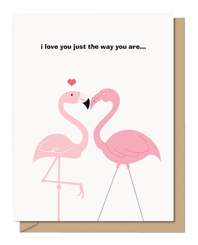 Flamingo Love Card 
															/ Maginating							