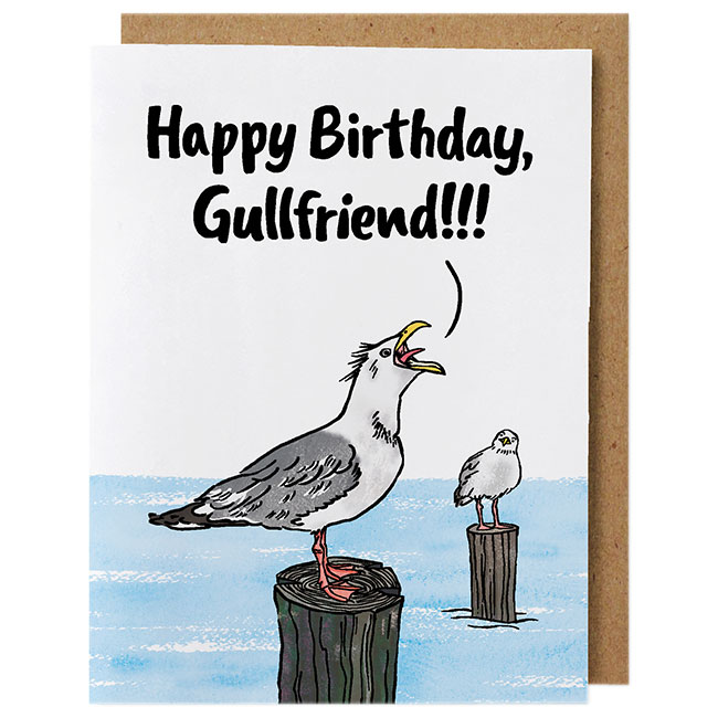 Happy Birthday Gullfriend Card 
															/ NANU Studio							