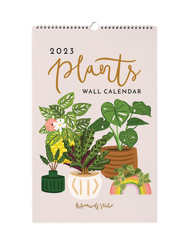 '23 Wall Calendar 
															/ Bloomwolf Studio							
