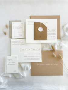 Wedding Invitation Suite from Craft Paper Co.