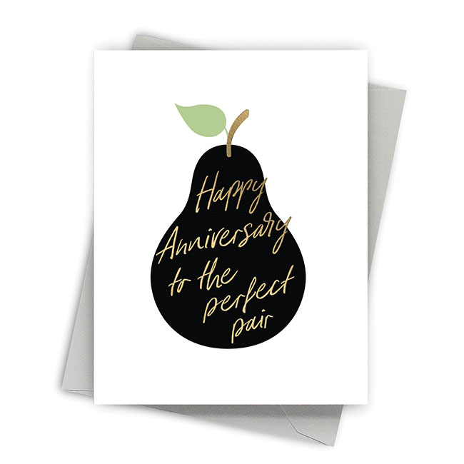 Anniversary Pear Card 
															/ Fine Moments							