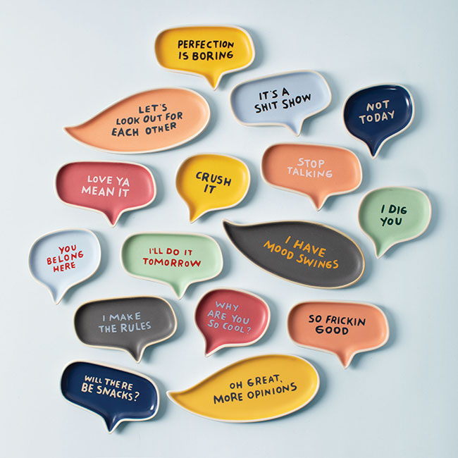 Word Bubble Trays