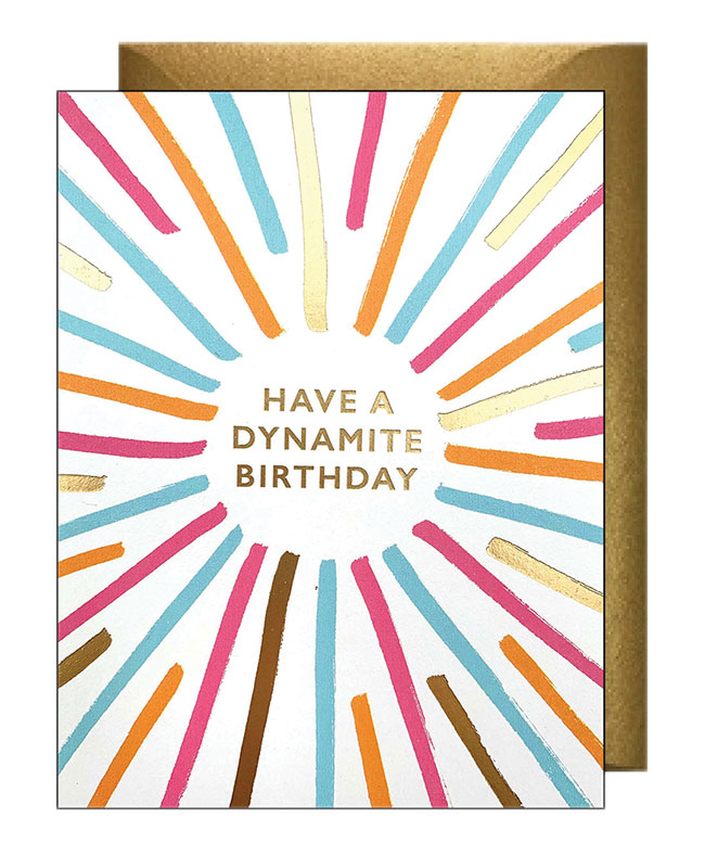 Have a Dynamite Birthday Card 
															/ J·Falkner							