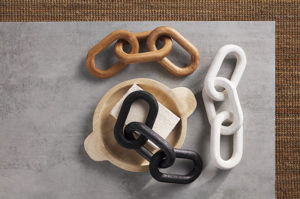 Wooden Chain Links for home from Mud Pie
