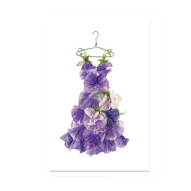 Sweet Pea Dress Card 
															/ Petals & Pins							