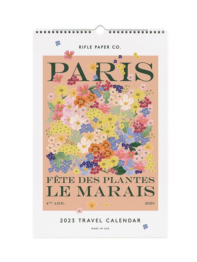 '23 Paris Calendar