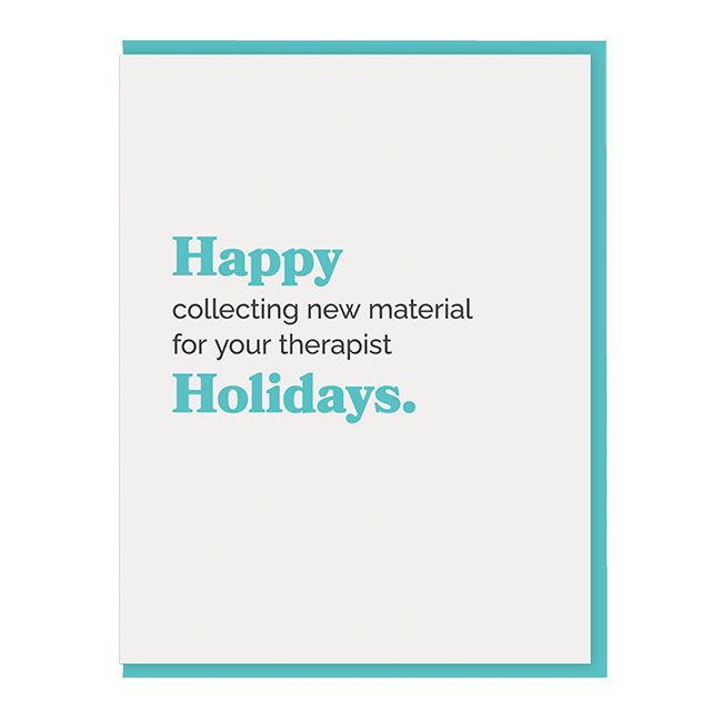 Happy Holidays Card 
															/ Spacepig Press							