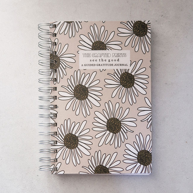 Guided Gratitude Journal 
															/ The Crafted Prints							
