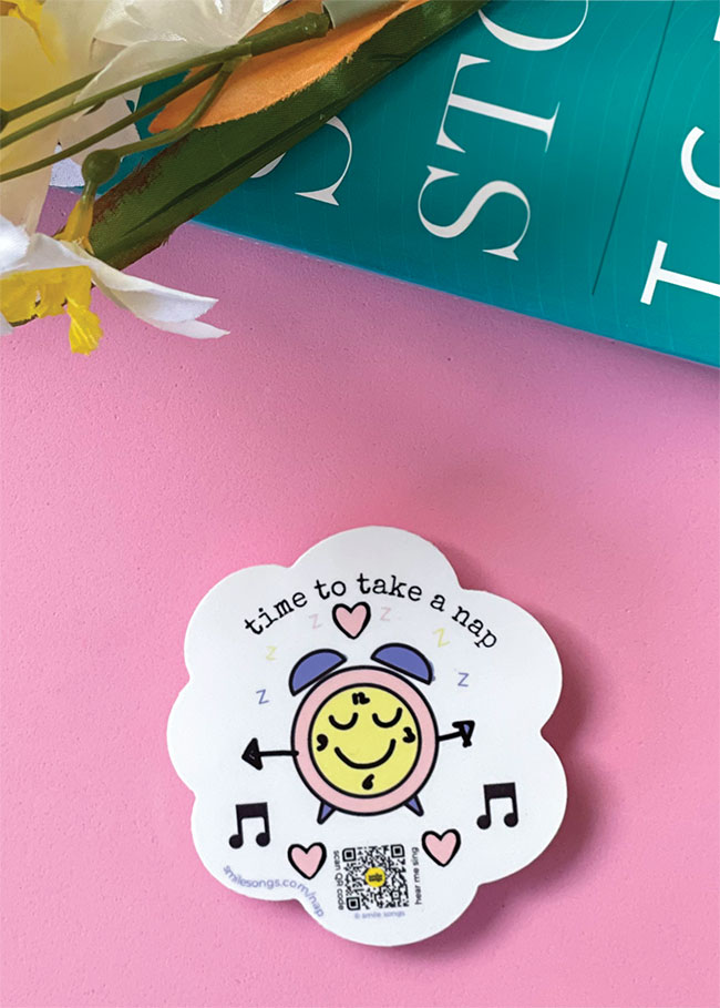 Time to Take a Nap Musical Sticker 
															/ Smile Songs							