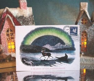Ivory Towers Studios offering brings the wonders of the winter holiday season to vibrant life in card form.
