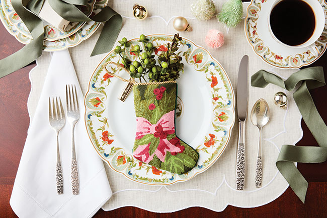 Holiday Greetings Place Setting