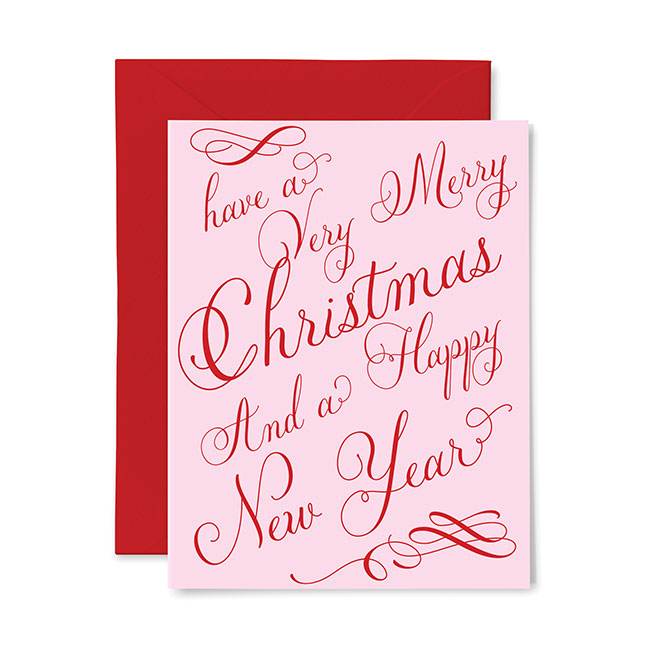 Christmas Card 
															/ Color Box Design & Letterpress							