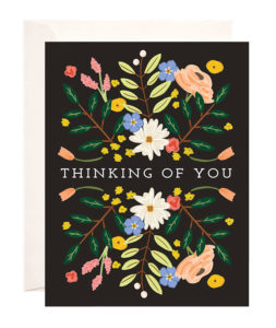Thinking of You Greeting Card from Bloomwolf