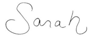 Sarah Schwartz signature