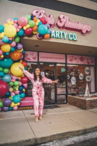 Pink Flamingo Party Co.’s brick- and-mortar location is in West Hartford, Connecticut. Photo courtesy of Love Long and Prosper Photography