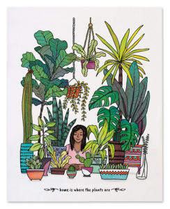  Plant Home Print. NANU Studio. Faire.