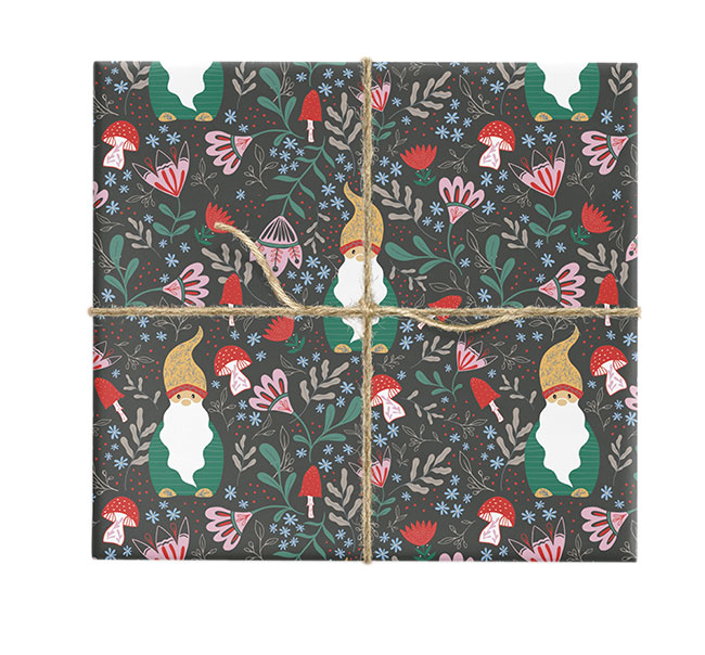 Berry Gnome Giftwrap