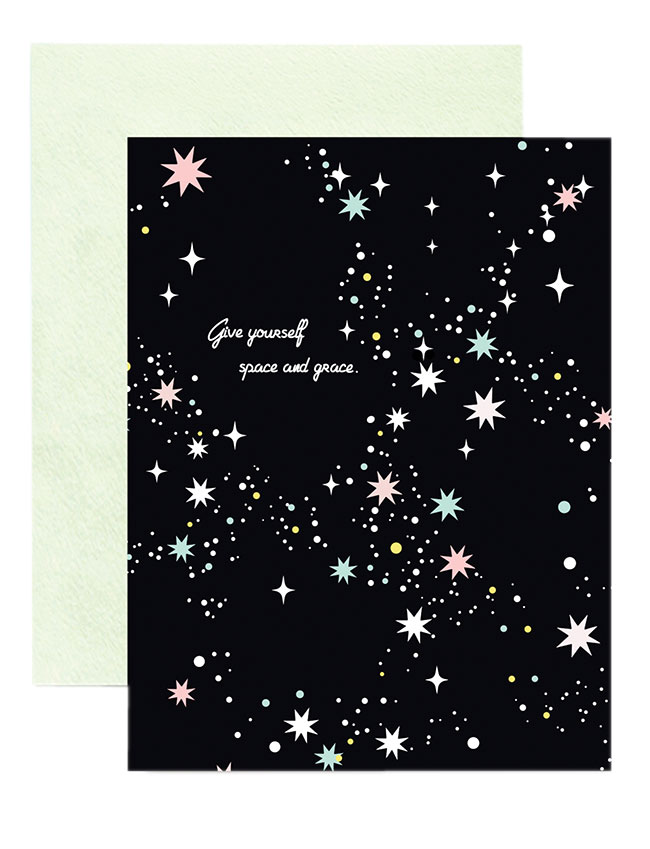 Space and Grace Card 
															/ ilootpaperie							