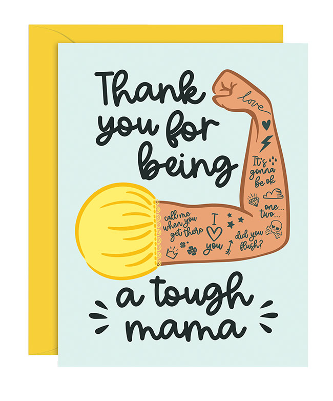 Tough Mama Mother's Day Card