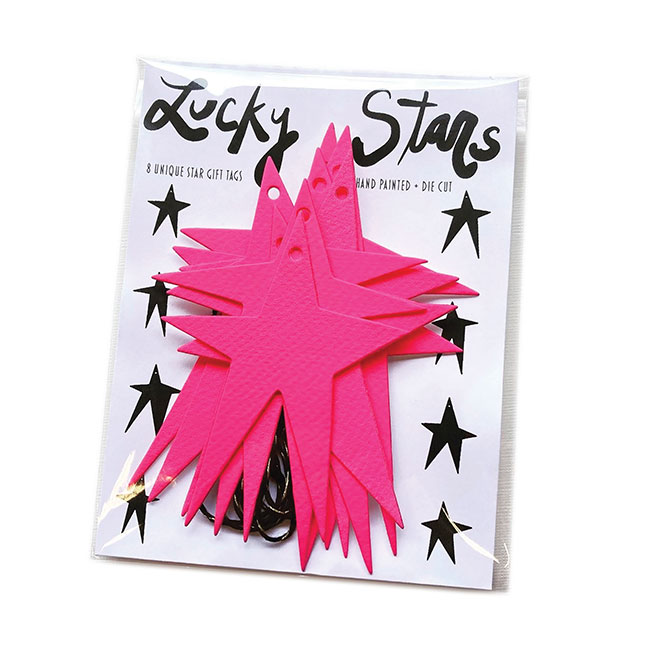 Lucky Stars Gift Tags 
															/ Mirthos Paper							