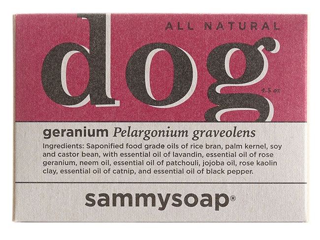 Dog Soap Geranium 
															/ sammysoap							