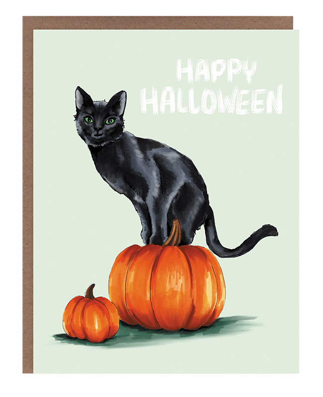 Halloween Cat 
															/ Morgan Swank Studio							