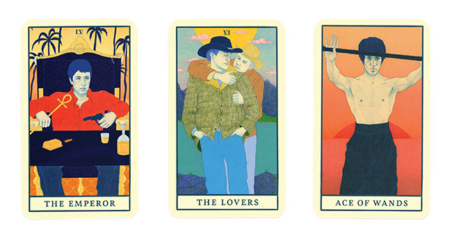 Cards from Movie Tarot Set 
															/ Laurence King Publishing							