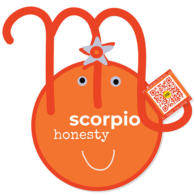 Scorpio Sticker 
															/ Smile Songs							