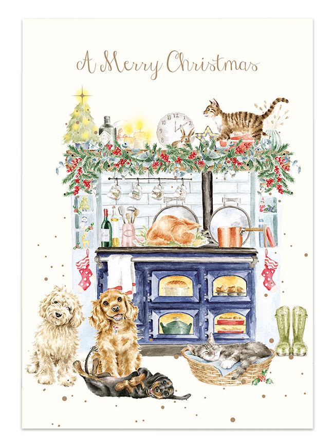 A Merry Christmas 
															/ Wrendale Designs							