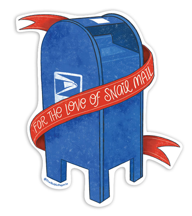 Mailbox Sticker 
															/ The Noble Paperie							